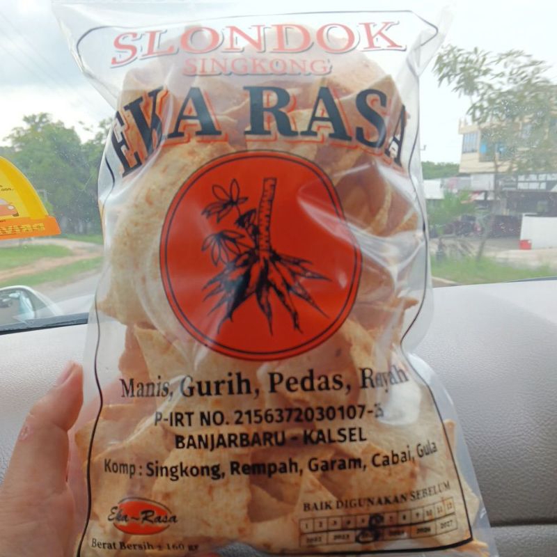 

Slondok singkong krupuk slondok