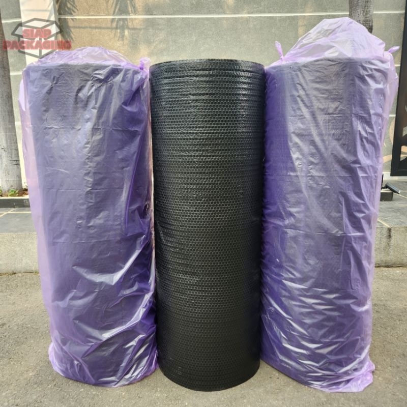 

✨12.12✨ COD PLASTIK BUBBLE WRAP 125CM x 50M / TEBAL HITAM KUALITAS PREMIUM 