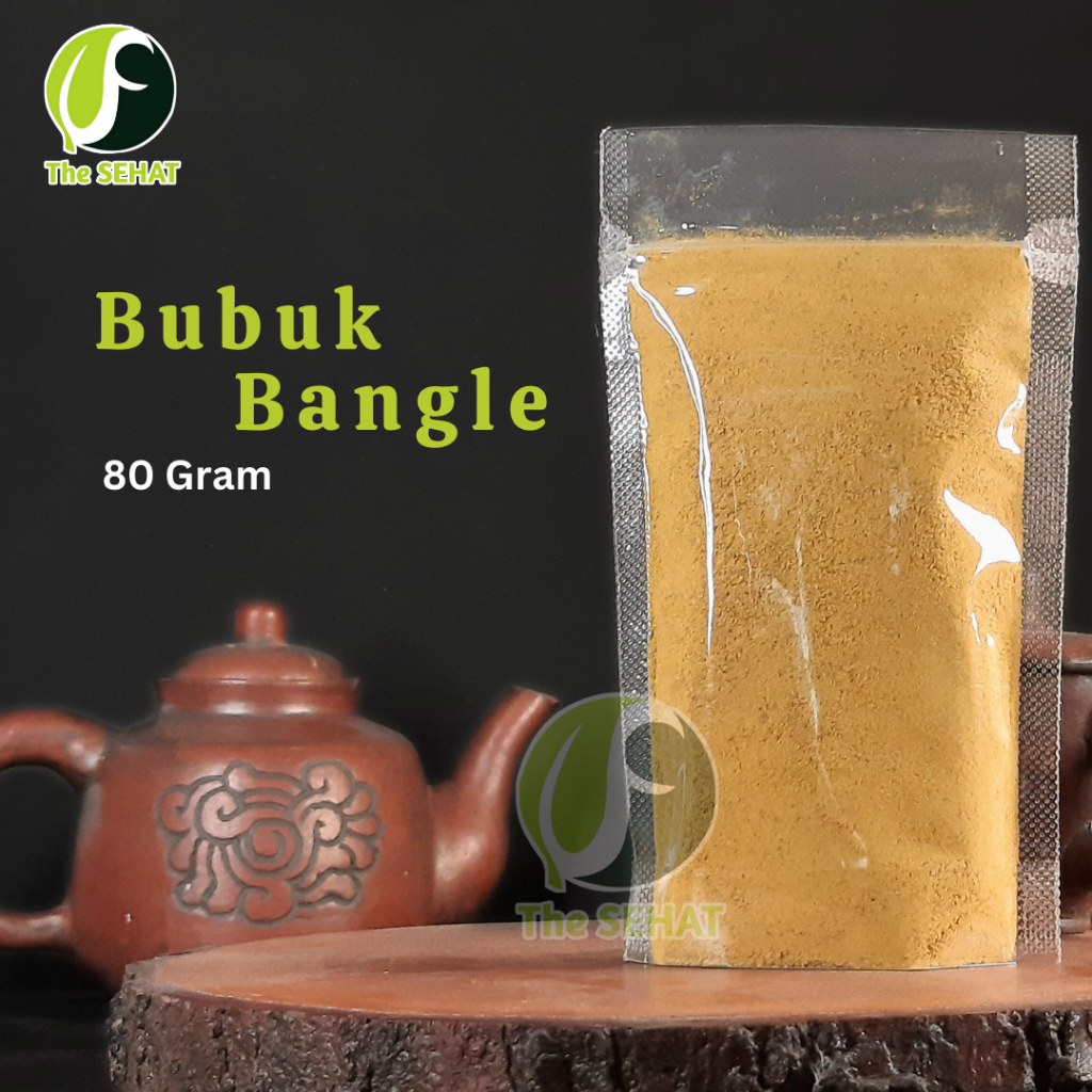 

TheSehat Bubuk Bangle Segar Rempah Herbal Bangle Bubuk Murni Asli 80gr