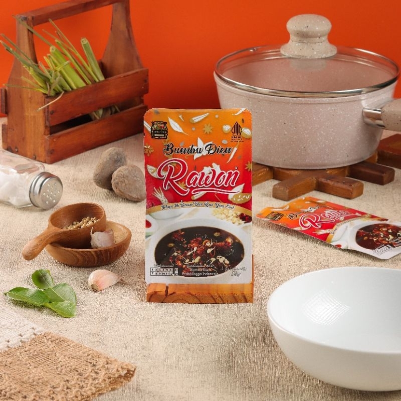 

BUMBU RAWON INSTAN BUMBU DIEN ENAK LEZAT DAN PRAKTIS 50 gr