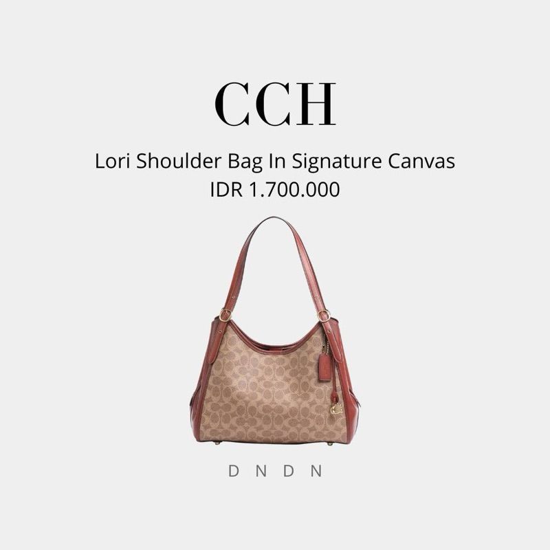 Lori Shoulder Bag In Signature Canvas