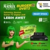 MATRIX BURGER HIJAU DVB-T-2