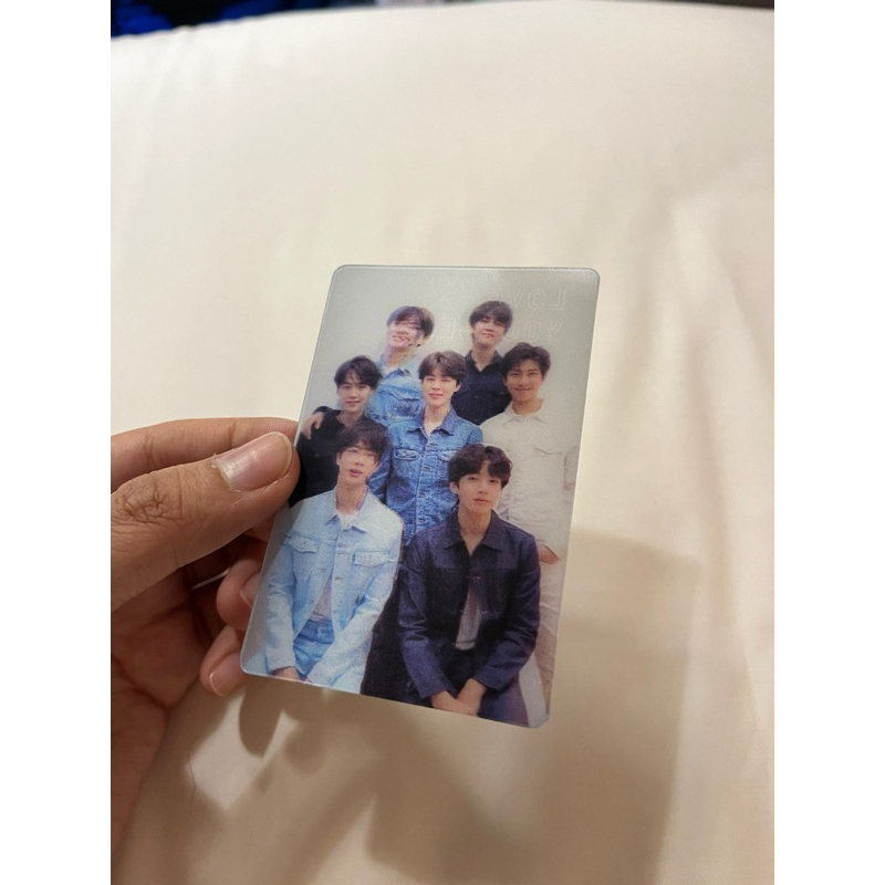 BTS Photocard love yourself lenctacular rare