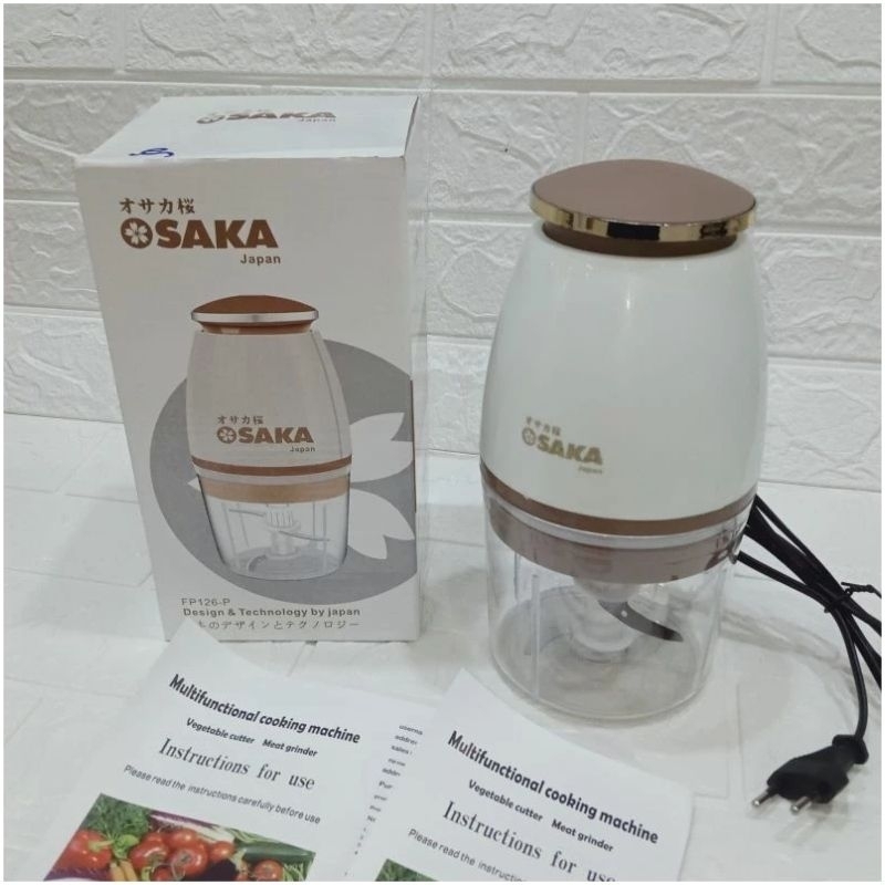 Blender kapsul Chopper Press OSAKA Japan design / Quatre