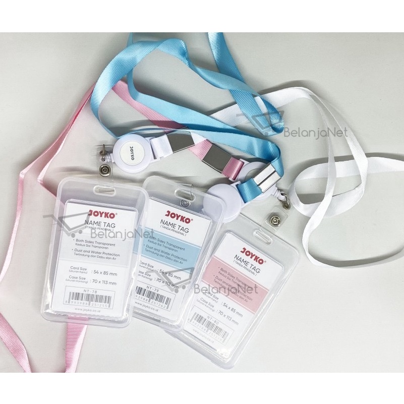 

Bayar Di Tempat Name Tag |Tanda Pengenal |ID Card Holder Joyko NT-78 NT-79 NT-80 Best