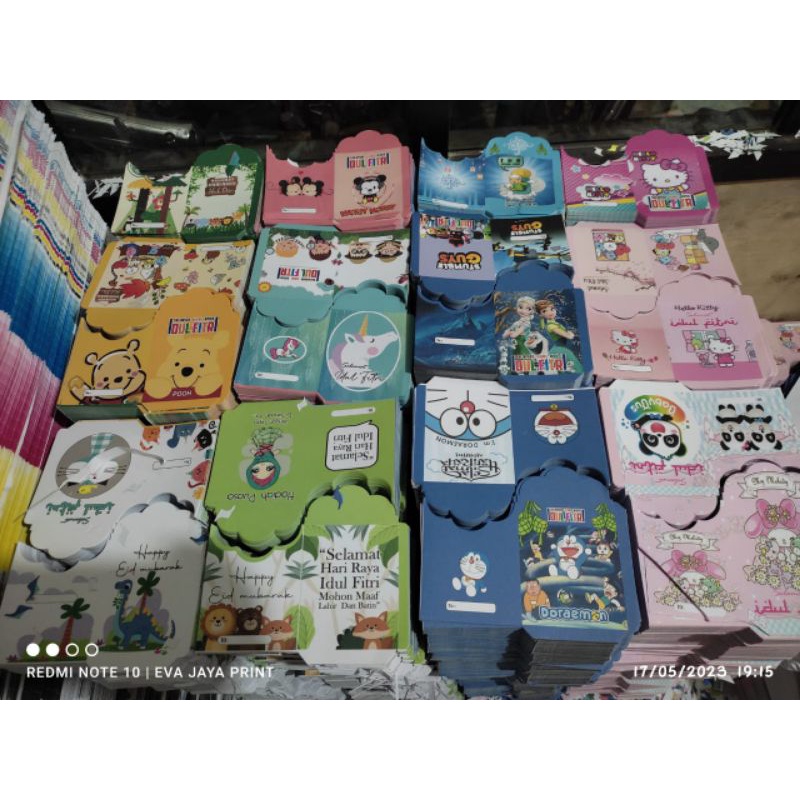

HARGA GROSIR [1000lembar] Amplop Lebaran HVS ukuran medium serbuuu !