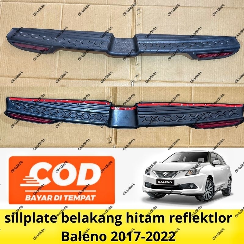 sillplate belakang Baleno Hatchback 2017 2018 2020 2022 exclusive