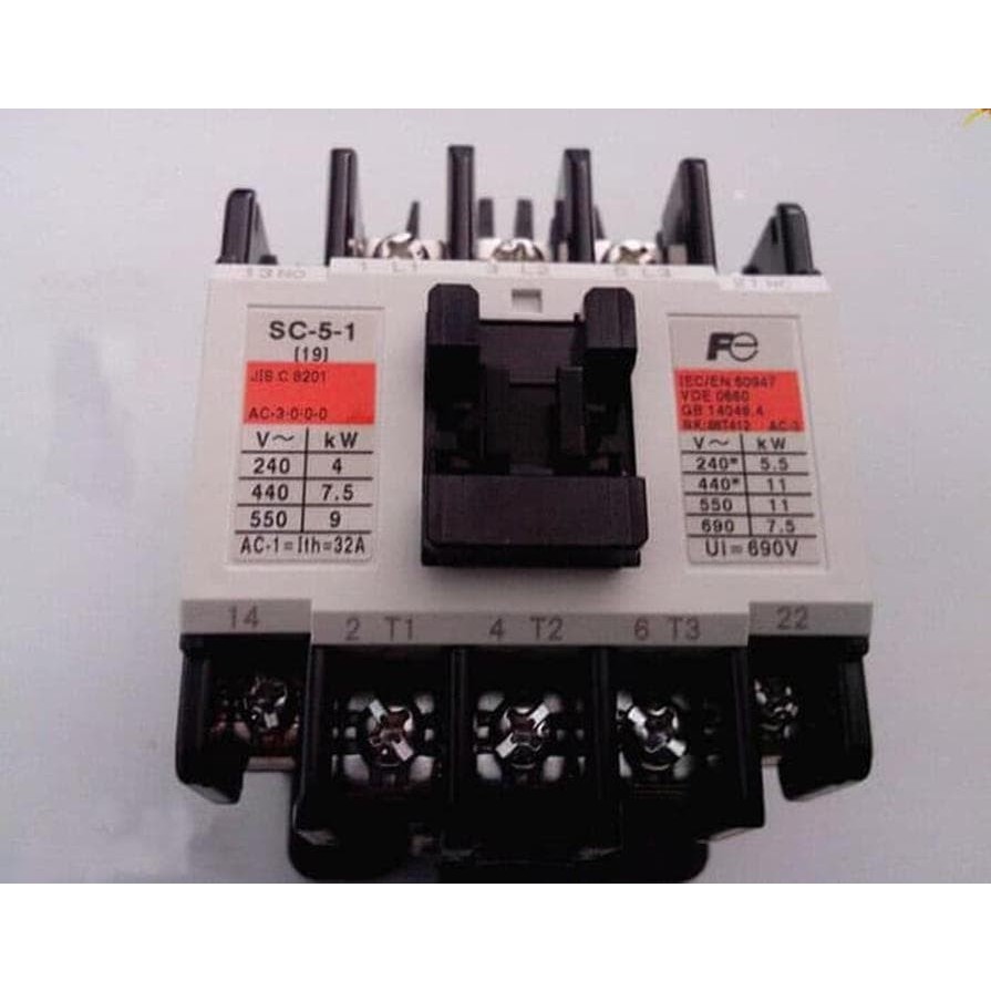 Magnetic Contactor Fuji SC-5-1 Kontaktor fuji SC51 SC 5 1