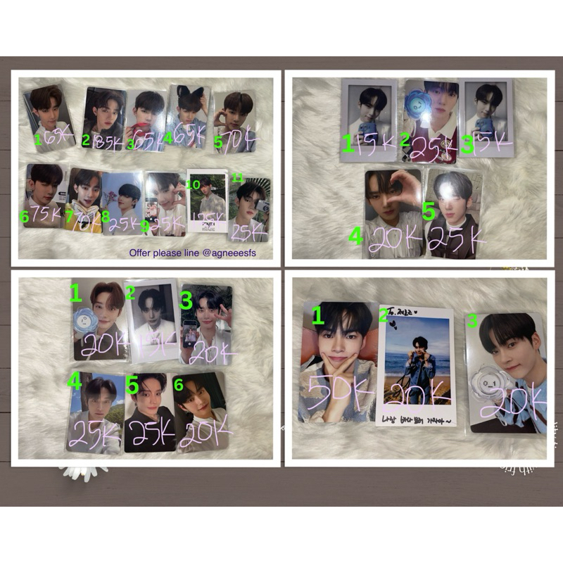 ZEROBASEONE ZB1 PHOTOCARD TC FANCON LIGHSTICK MINI L HOLDER DICON PC PHOTOCARD