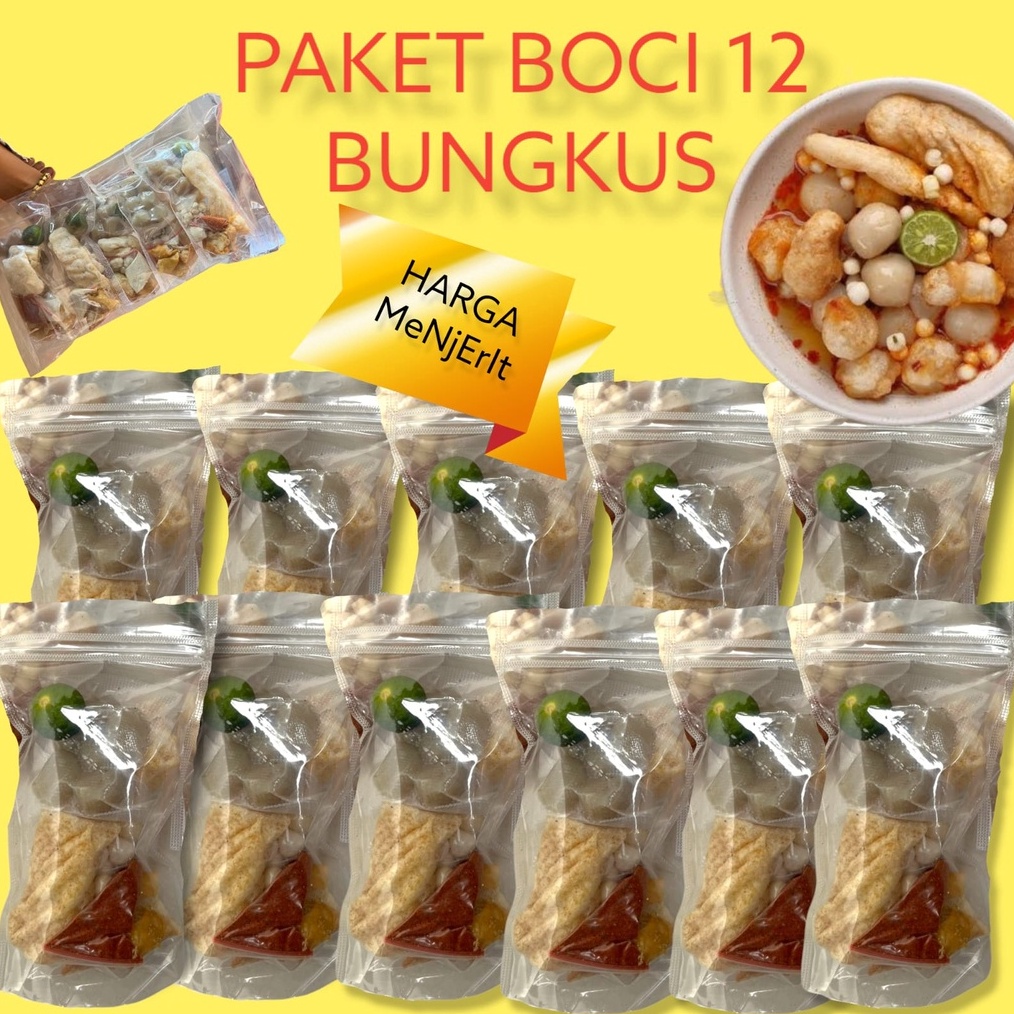 

✨Mall✨ PAKET BASO ACI 12 BUNGKUS PAKET HEMAT !!!