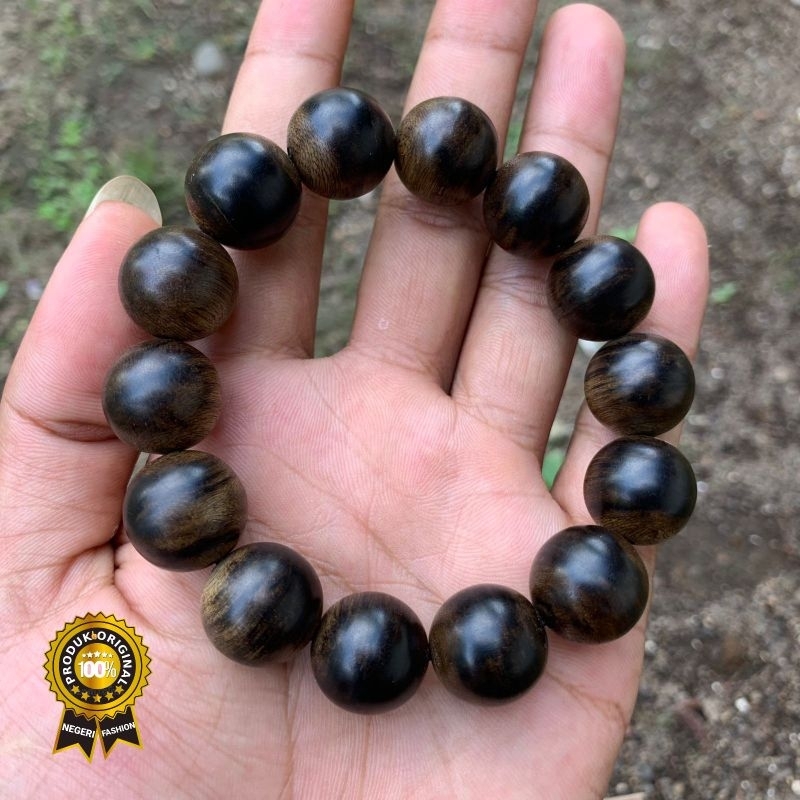 Gelang Gaharu Kalimantan Asli Tenggelam Aquilaria Malaccensis 100% Original