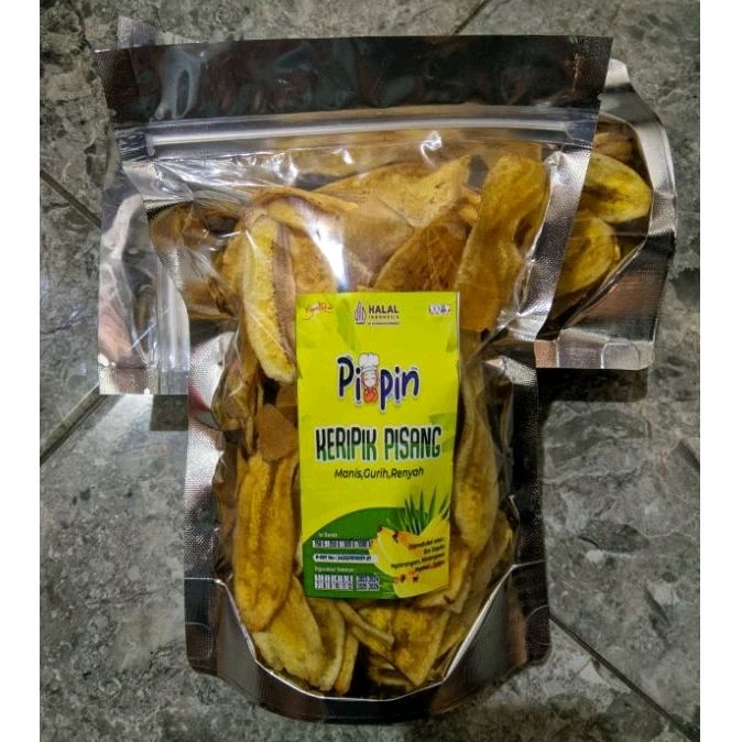 

Keripik pisang pipin 120gr