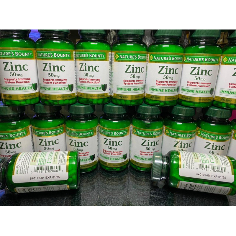 Nature’s bounty Zinc 50mg