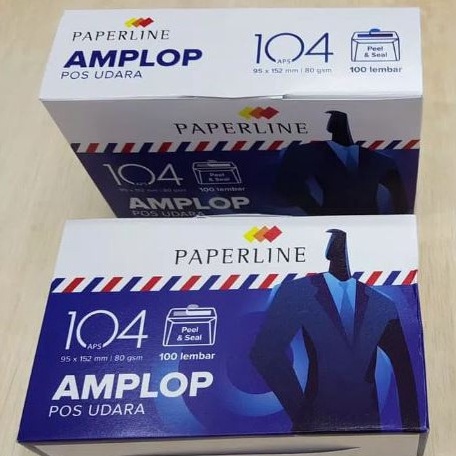 

Super Promo AMPLOP PAPERLINE GARIS 104 AIRMAIL [PACK] Serba Murah