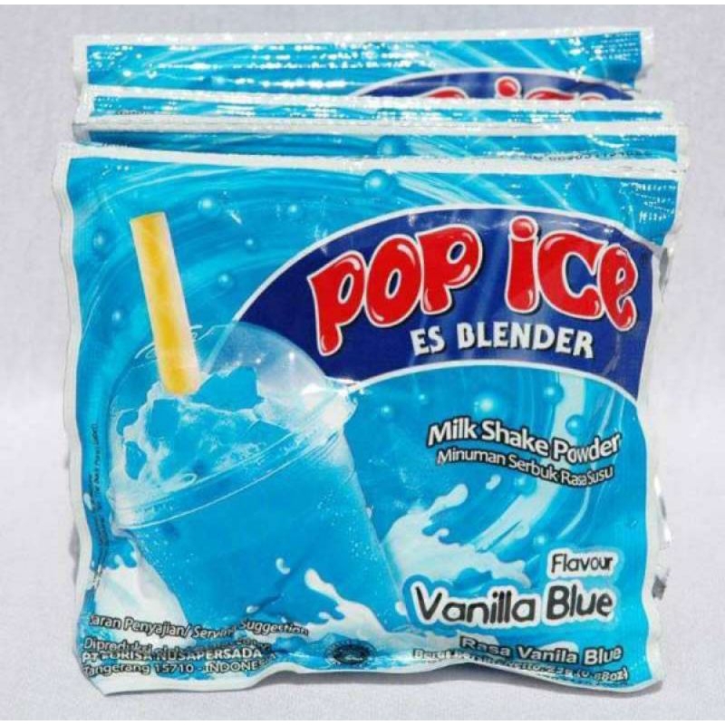 

Pop ice rasa vanilla blue [1 ranceng / 10 pcs]