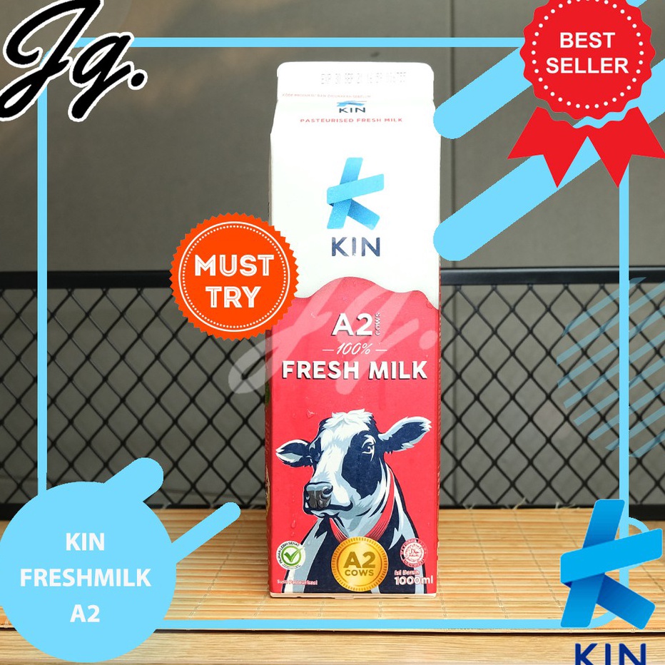 

Laris KIN MILK FRESH MILK VIT A2 | SUSU KIN FRESH MILK 1 LITER Stok Banyak