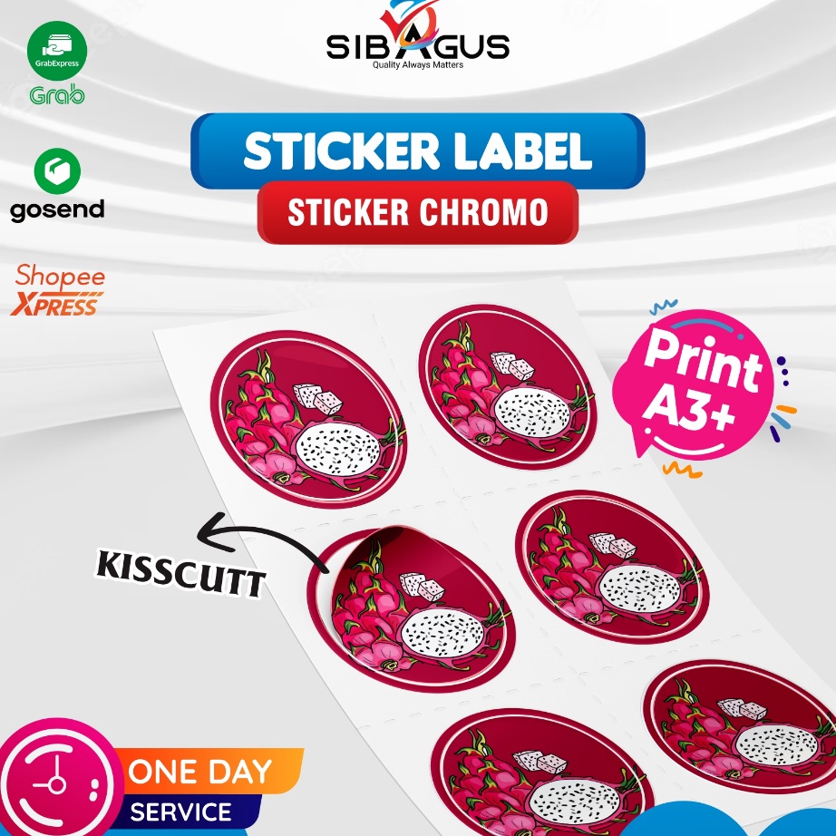 

Best Produk Stiker Label Kemasan | Stiker Chromo Kiss Cut | Stiker Pouch | Stiker Ukuran A3 + Seller