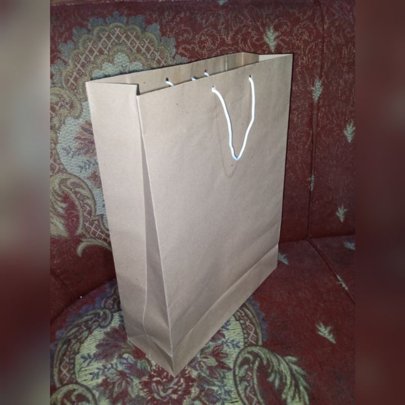 

paper bag coklat tali putih