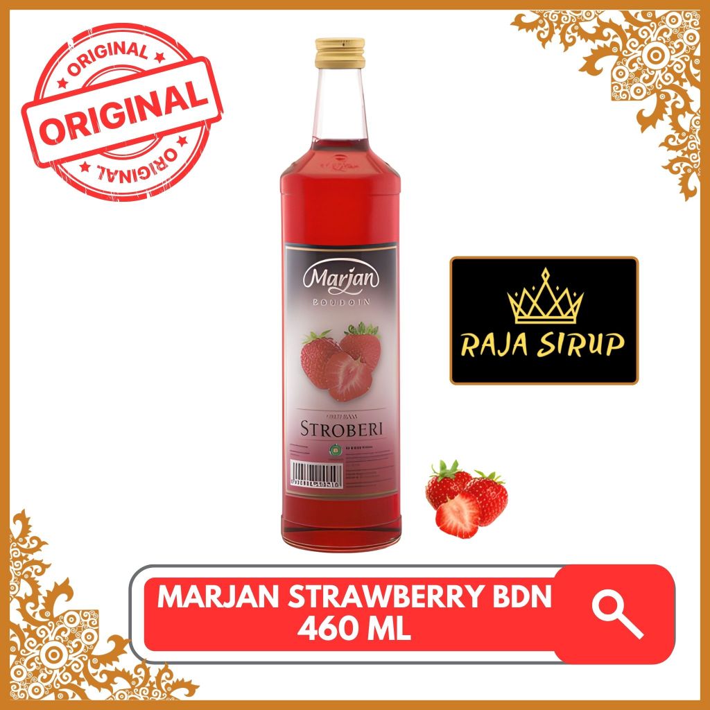 

Sirup Marjan Strawberry Boudoin 460ml