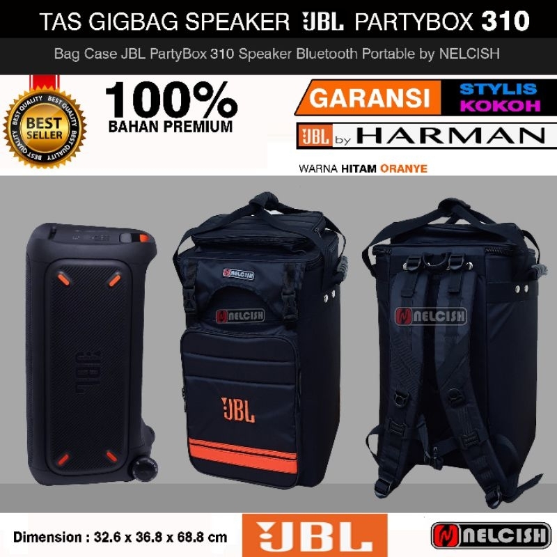 Tas Softcase Gigbag Speaker JBL Partybox 310 Bluetooth Original Bag Case JBL by NELCISH