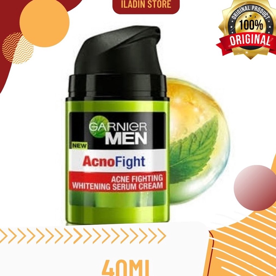Diskon Garnier Men Acno Fight Acne Fighting Brightening Serum Cream 40 ml