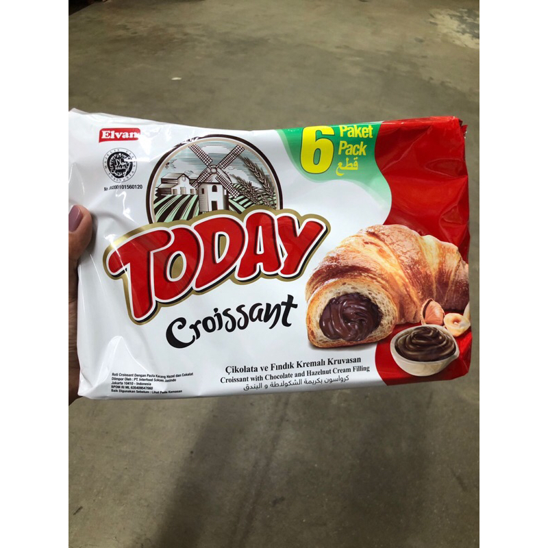

Elvan Today Croissant Pack Isi 6 Roti Turki Original