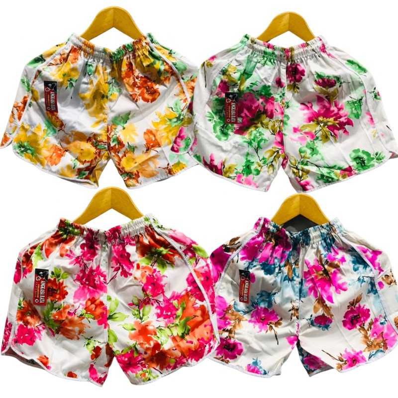 PROMO TERMURAH 100 RIBU DAPAT 5PCS Hotpants Bunga Celana Pendek Wanita Hotpants Motif Terbaru | Cela
