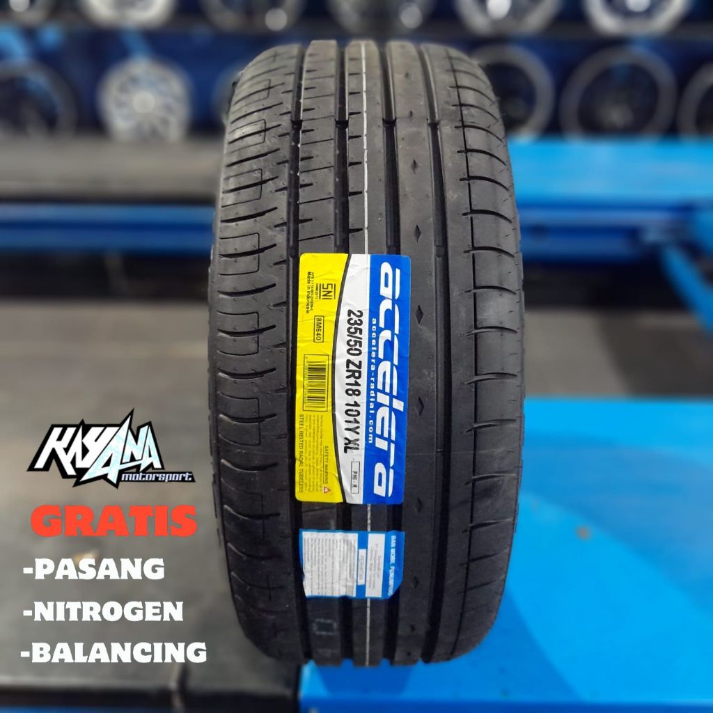 Ban Baru 235 50 R18 Accelera PHI-R Ban Mobil Murah R18 235/50 -Free Pasang Dan Balancing