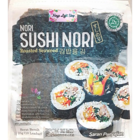 

Laris Sushi Nori sushi 10 lembar halal rumput laut nori sushi seaweed sushi bahan kimbap bento dried seaweed kulit sushi manjun tokinori sakao ♪↔✴❆