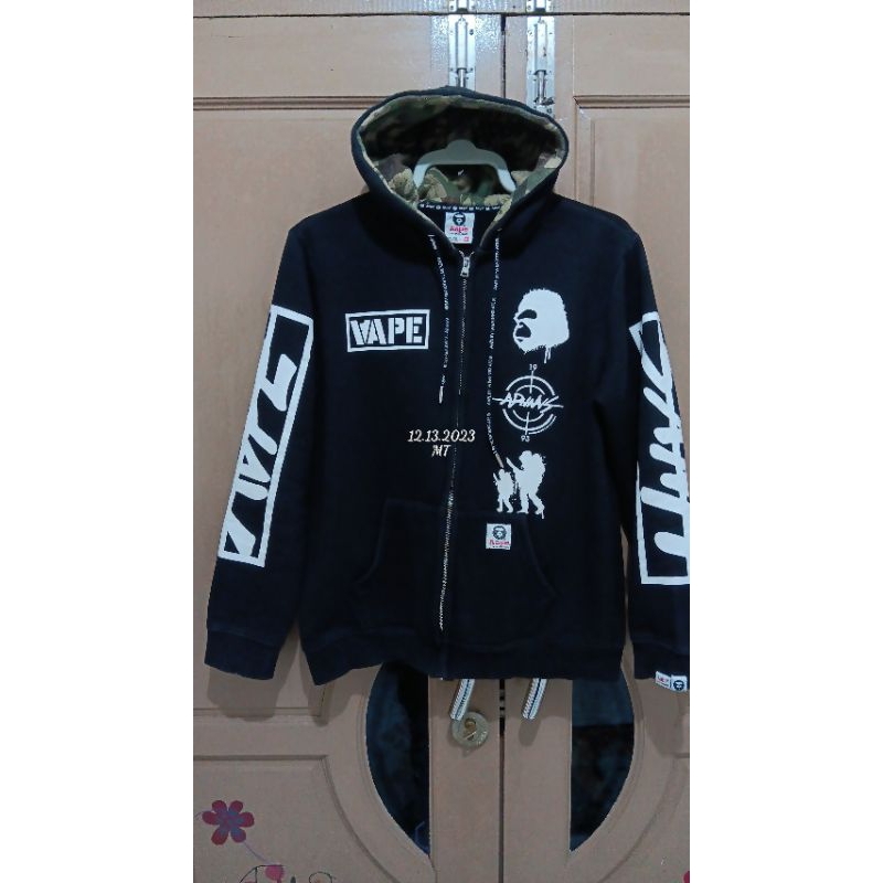 aape bape hoodie original second