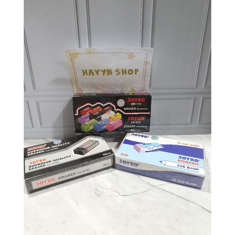 

Readystock (10pcs) penghapus joyko kecil/hapusan joyko/stip joyko kecil