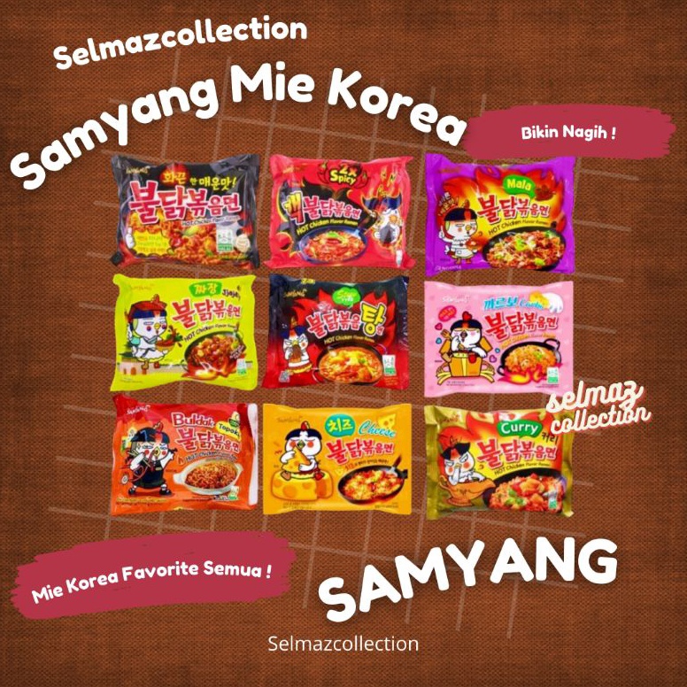 

KODE IJU634 Samyang halal mie samyang original samyang carbonara Best seller samyang cheese