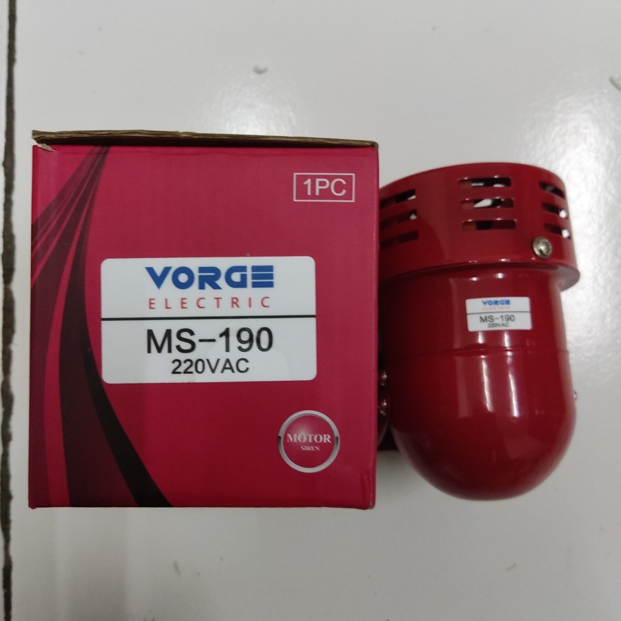 VORGE mini Motor Siren (Sirene) MS-190M 3" BUKAN FORT MS-190 MS190