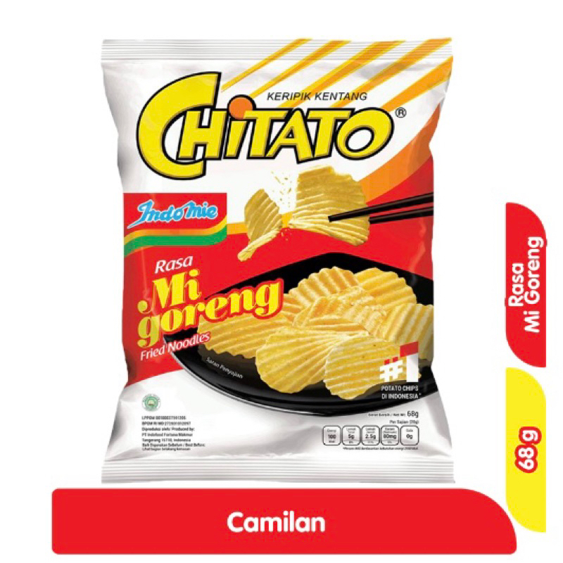 

CHITATO Keripik Kentang Indomie Goreng 68gr