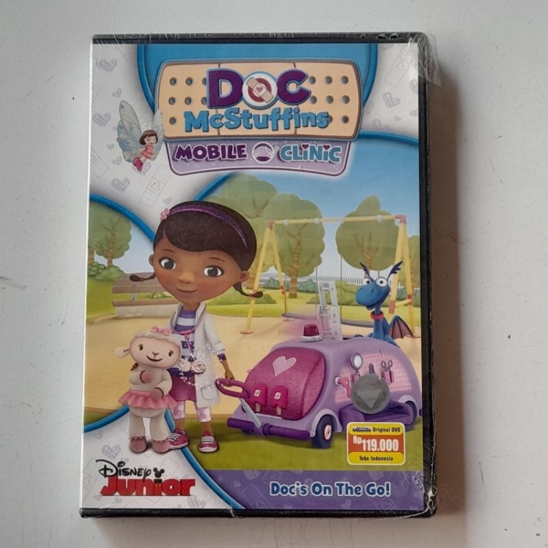 Disney Junior DOC McStuffins Mobile Clinic ORIGINAL DVD Segel Nos