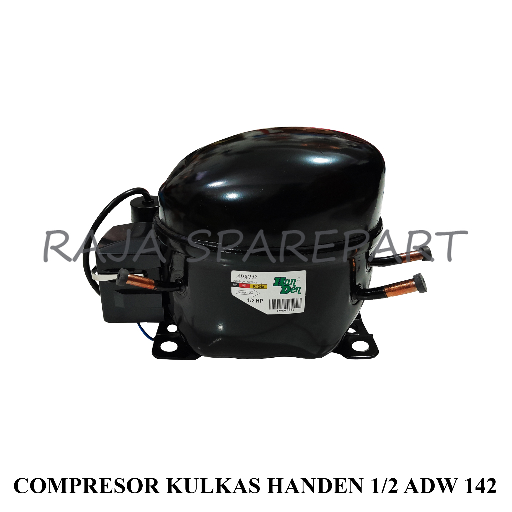 CKHD2 KOMPRESOR/COMPRESOR KULKAS HANDEN 1/2 ADW 142 (HARGA TERMASUK PACKING KAYU)