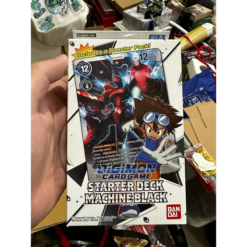 Digimon tcg starter deck machine black TCG eng