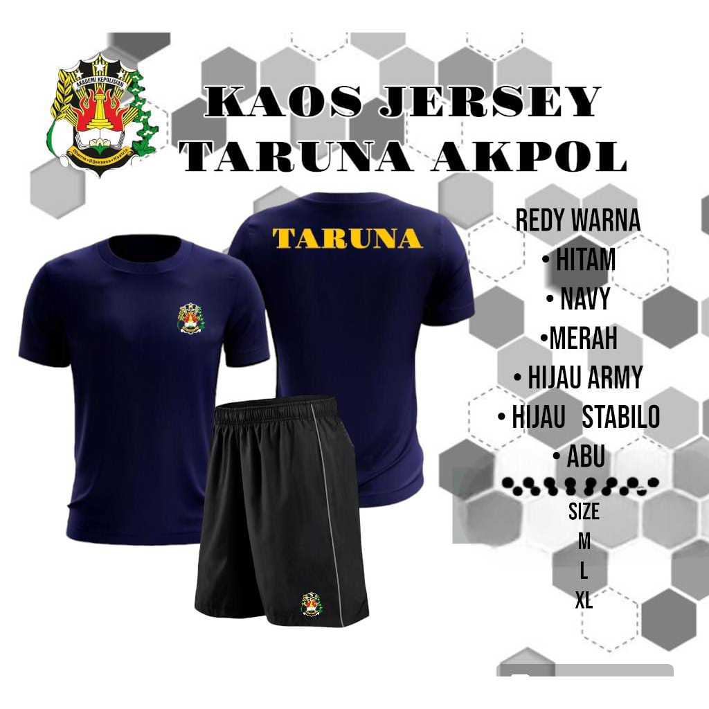 Kaos Stelan TARUNA AKPOL / Kaos Jersey TARUNA / DRYTFIT