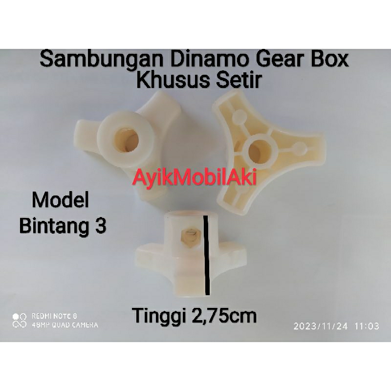 Sambungan Dinamo Gear Box Khusus Setir