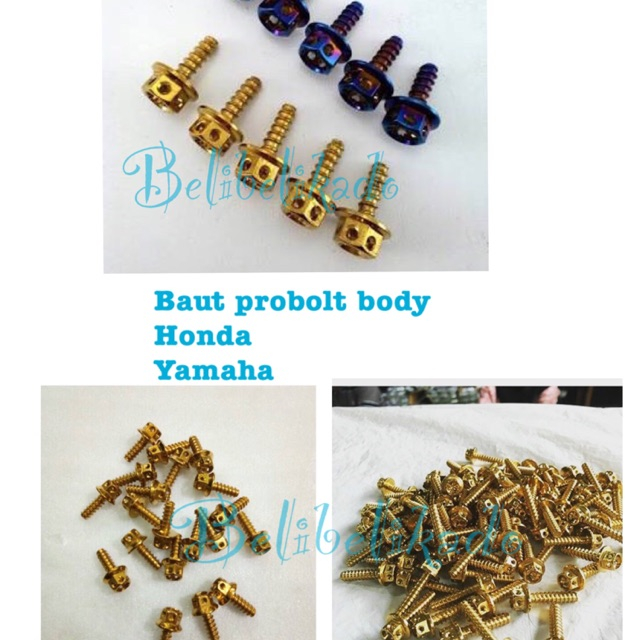 Baut probolt Body Scoopy Beat Mio Baut Body Honda Yamaha