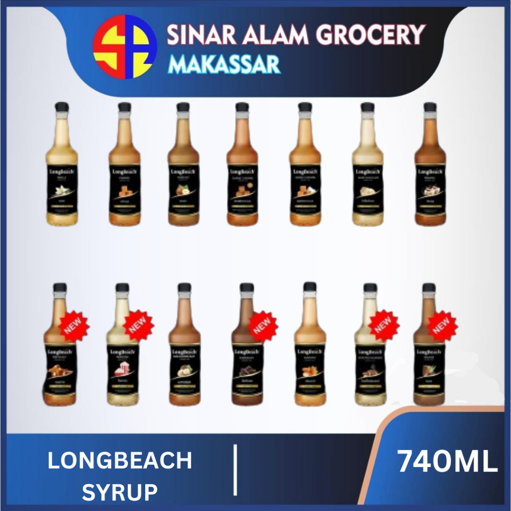 

LONGBEACH SYRUP 740ML (Tanyakan stock terlebih dahulu)