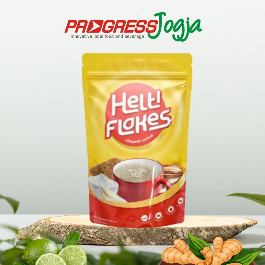 

HELTI FLAKES - Minuman Sehat Umbi Garut - Atasi Asam Lambung - Maag - Gerd - dan Gangguan Pencernaan - HALAL - BPOM