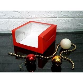 

Dus Kue - Tart / Box Kue / Dus Kue Mika' Ukuran 16 x 16 x 8 cm