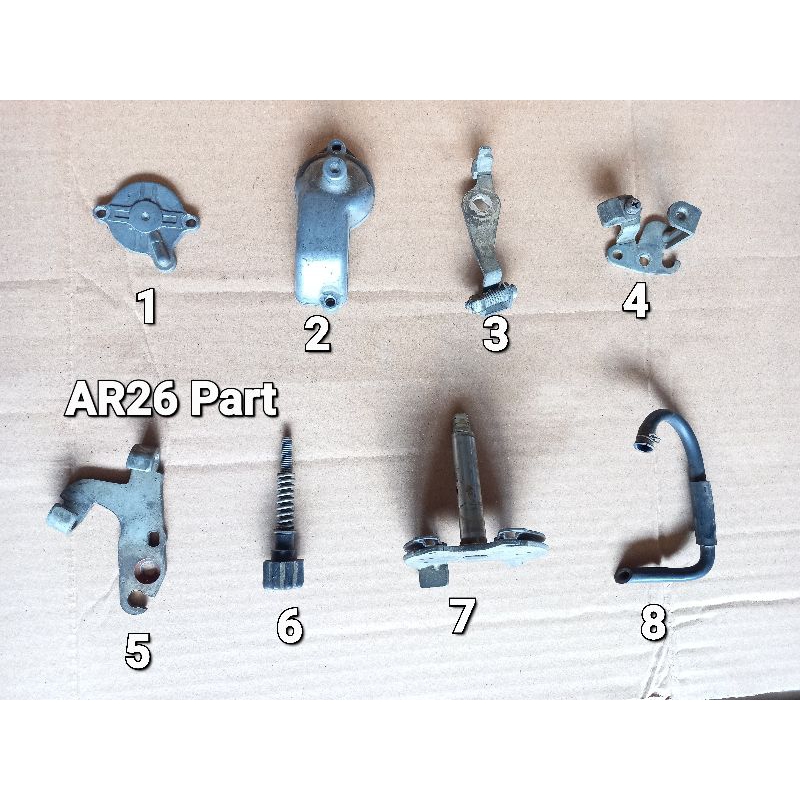 eceran karbu tiger revo Original part copotan
