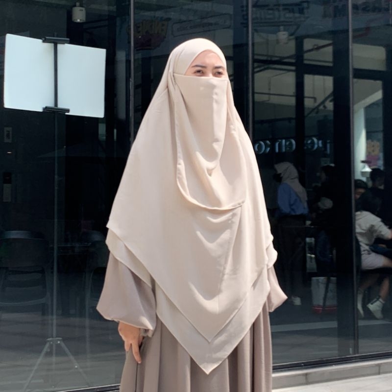 Durar.id - French Khimar Ceruty Babydoll Premium