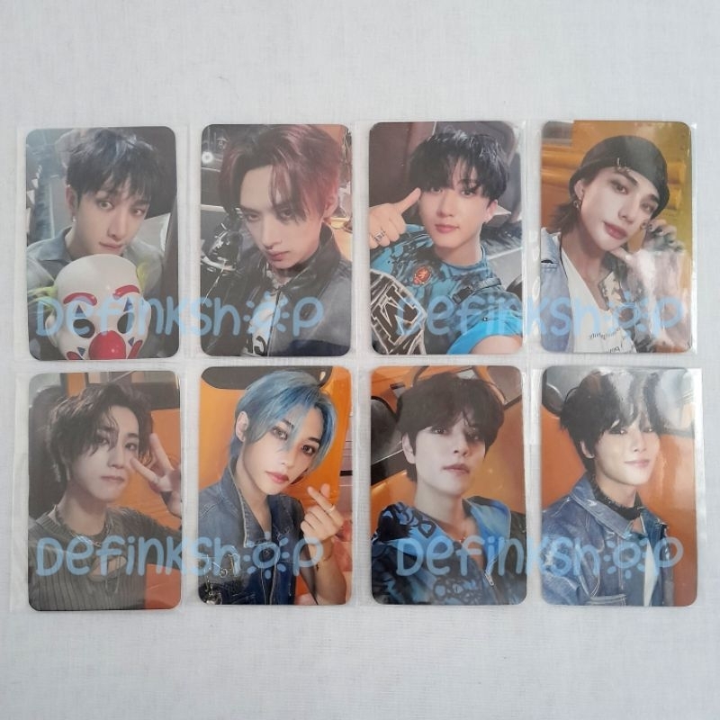 [READY STOCK] SET 8 PC - Official POB Web Aladin Stray Kids Skz Album Rockstar Sealed PO Benefit Ben