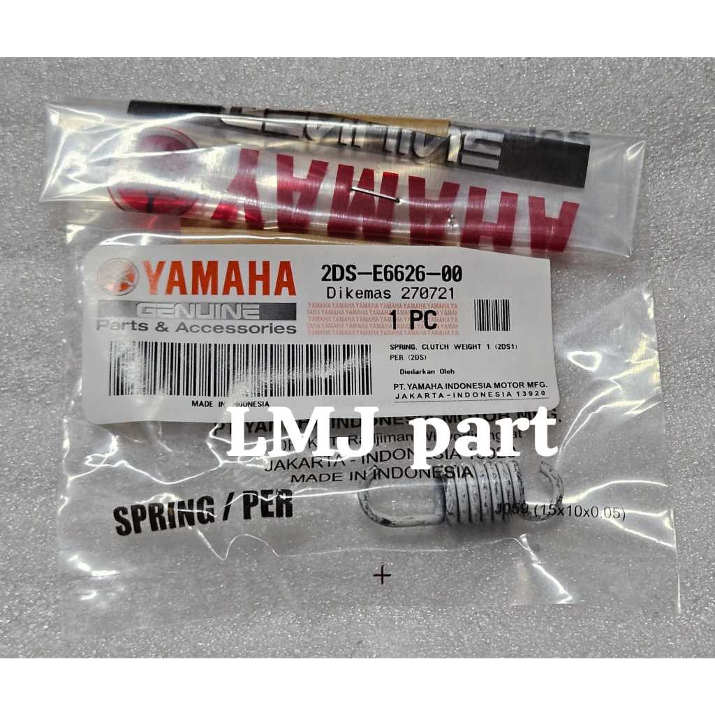 SPRING CLUTCH WEIGHT PER KAMPAS GANDA MIO M3 2021 GEAR 125 YGP 2DS-E6626-00