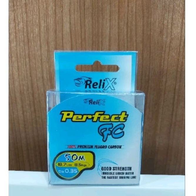 SENAR PANCING RELIX PERFECT FC 18.7lb 0.35MM