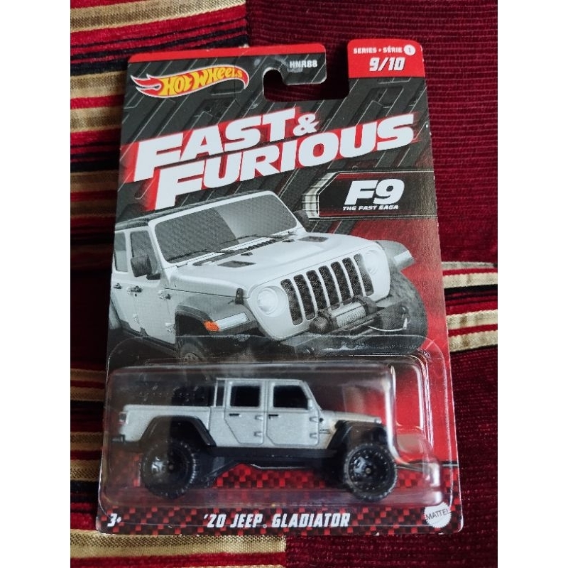 Hot Wheels 20 Jeep Gladiator Fast & Furious 9