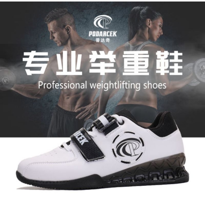 Weightlifting Shoes Sepatu angkat berat Powerlifting import original Podarcek